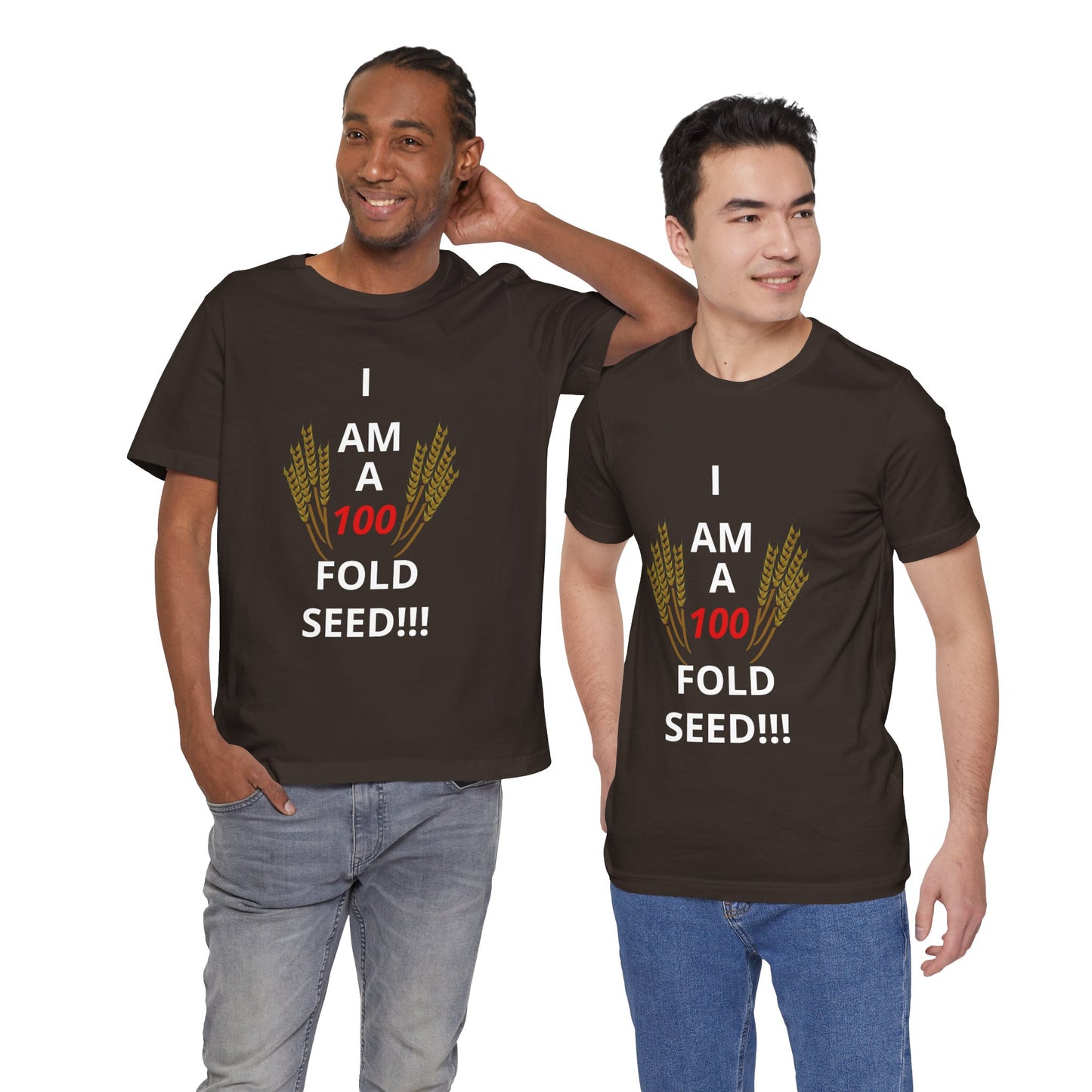 100 Fold Seed (WL)Unisex Jersey Short Sleeve T-Shirt