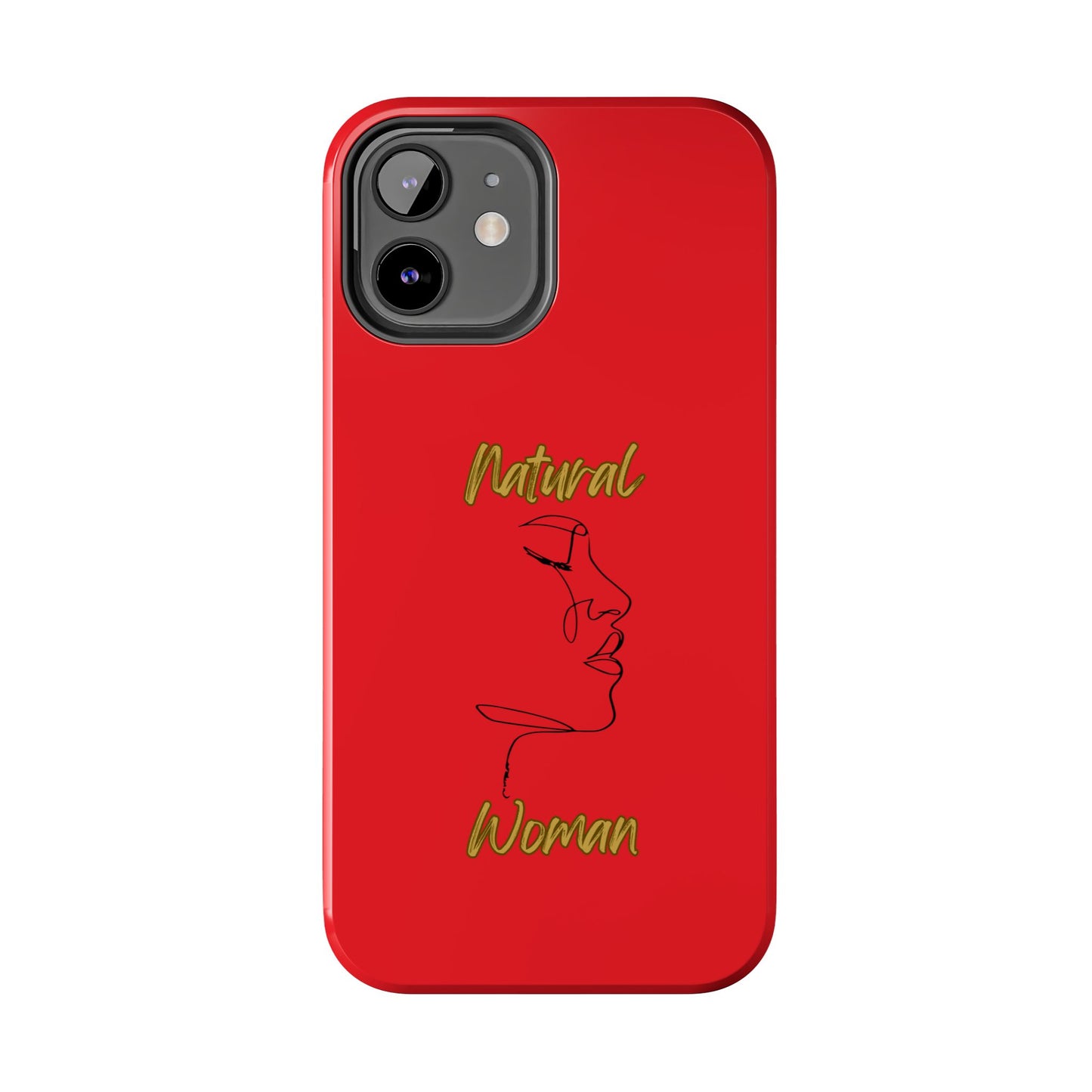 Natural Woman Timeless (BL)Tough Phone Cases RED