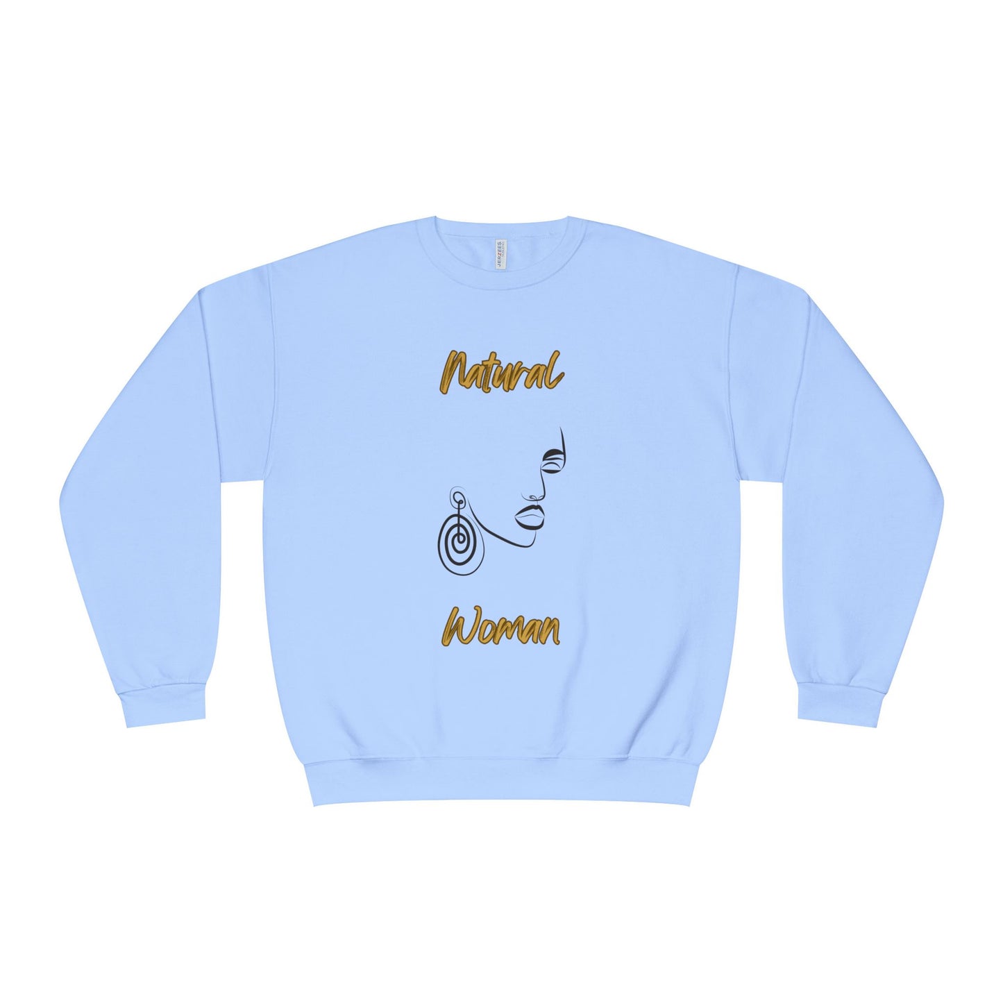 Natural Woman Music In My Soul (BL) Crewneck Sweatshirt