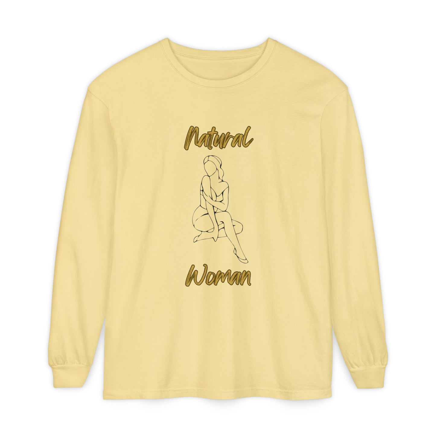 Natural Woman Shoulder Action (BL) Long Sleeve T-Shirt