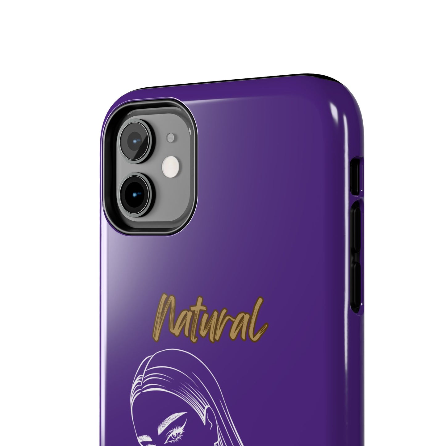 Natural Woman The Stare (WL)Tough Phone Cases PURPLE