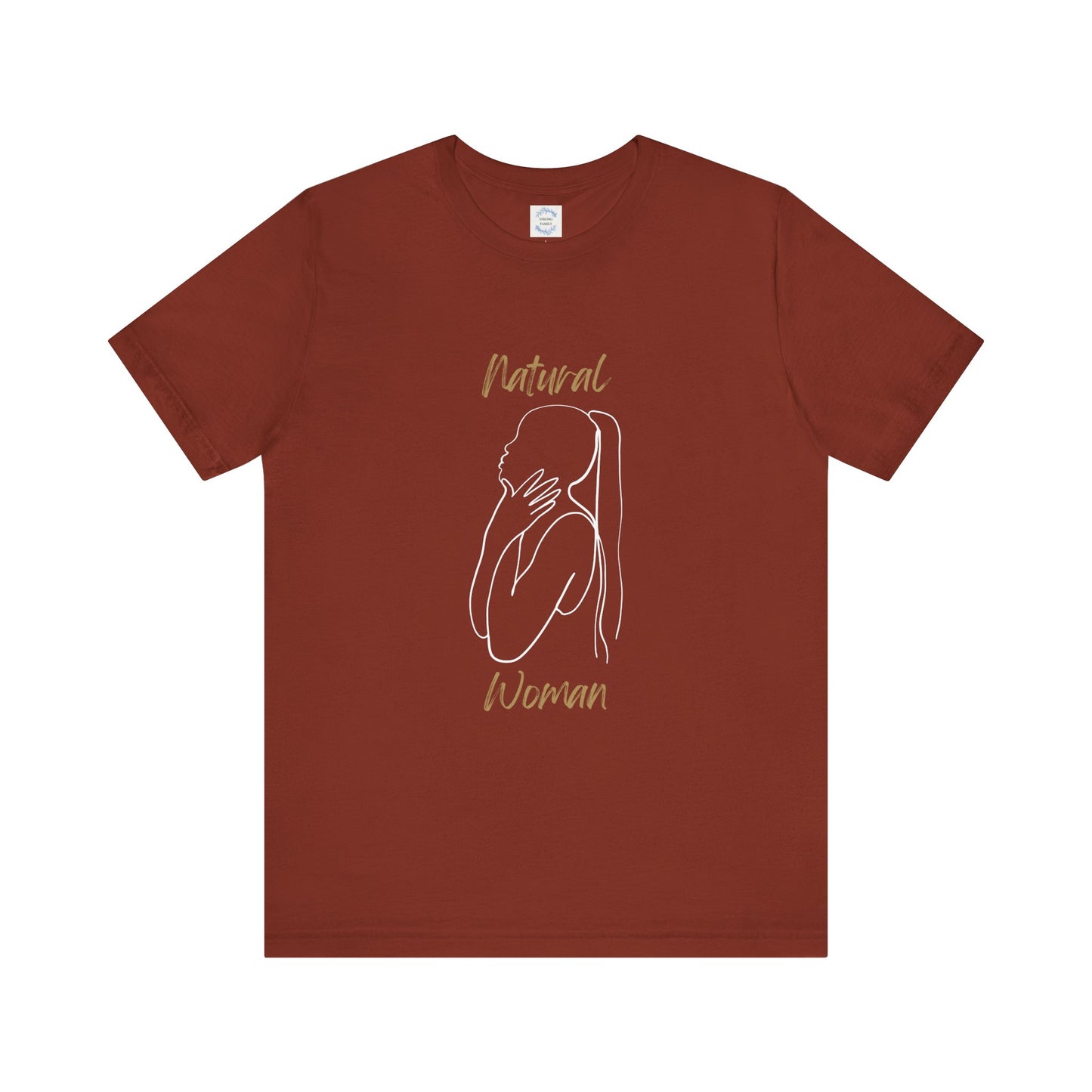 Natural Woman Ponytail (WL) Short Sleeve T-Shirt