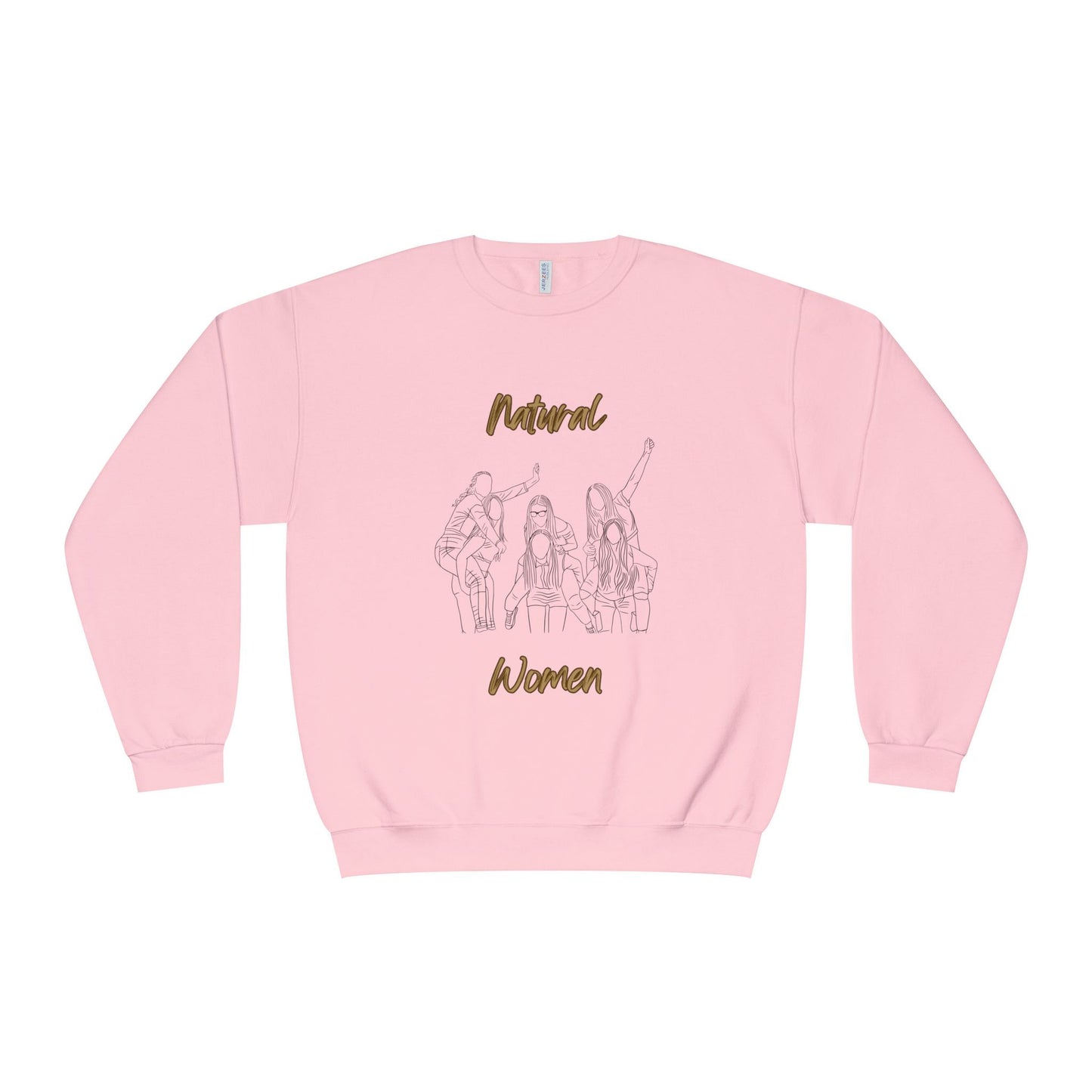 Natural Women Piggy Back (BL) Crewneck Sweatshirt