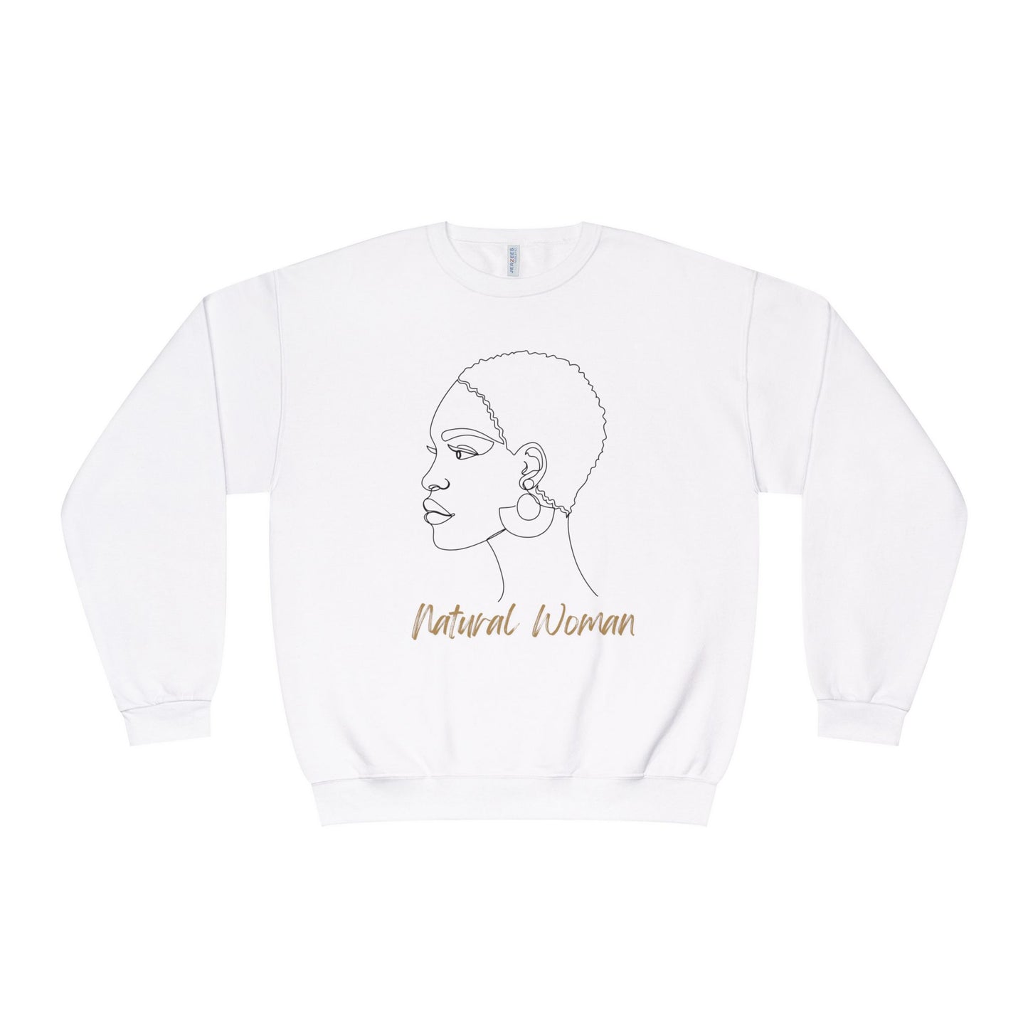 Natural Woman Finger Waves (BL) Crewneck Sweatshirt