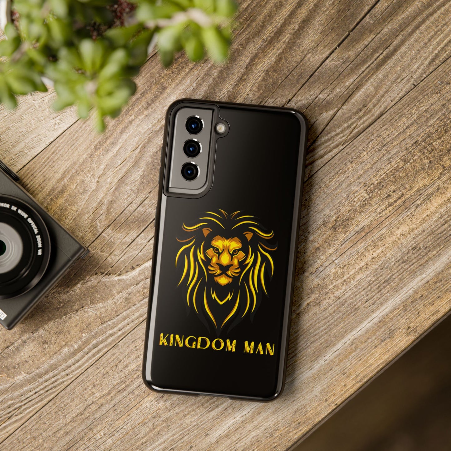 KIngdom Man (Gold Label) Tough Phone Cases BLACK