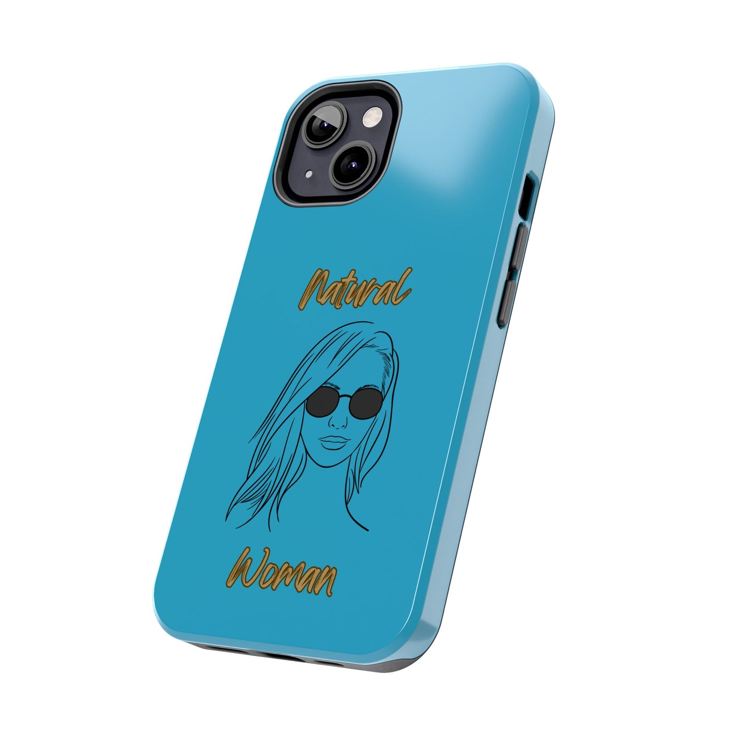 Natural Woman Shades (BL)Tough Phone Cases TURQUOISE