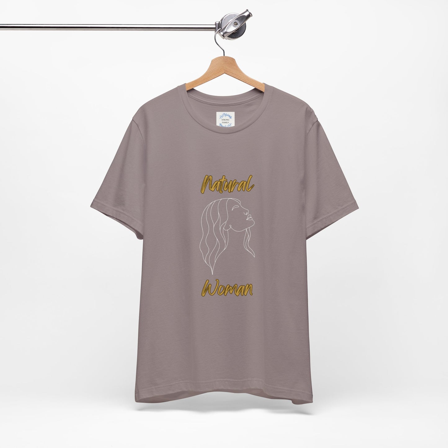 Natural Woman Breeze on Face (WL) Short Sleeve T-Shirt