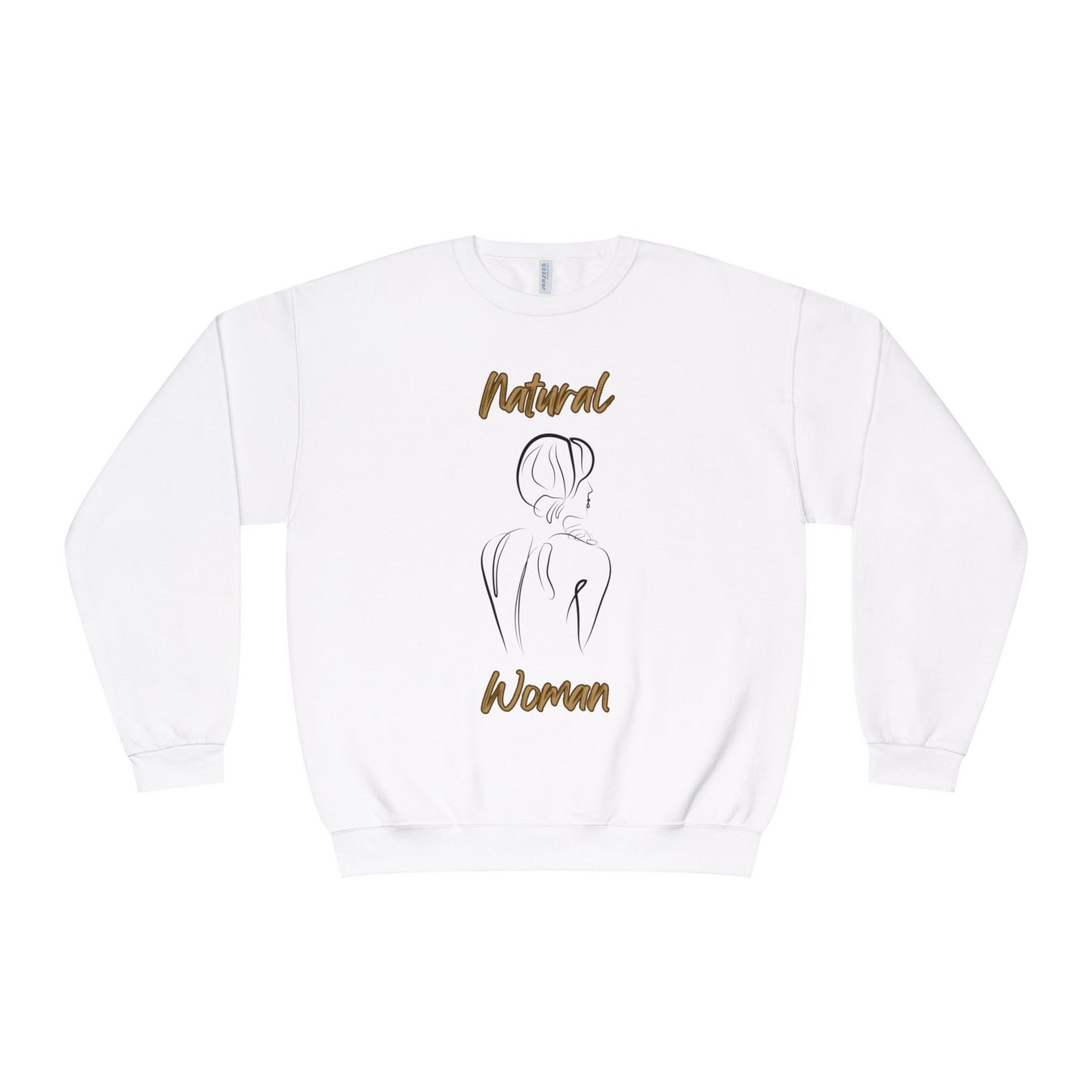 Natural Woman Back (BL) Crewneck Sweatshirt