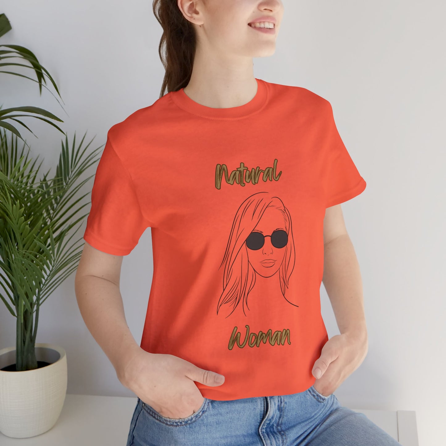 Natural Woman Shades (BL) Short Sleeve T-Shirt