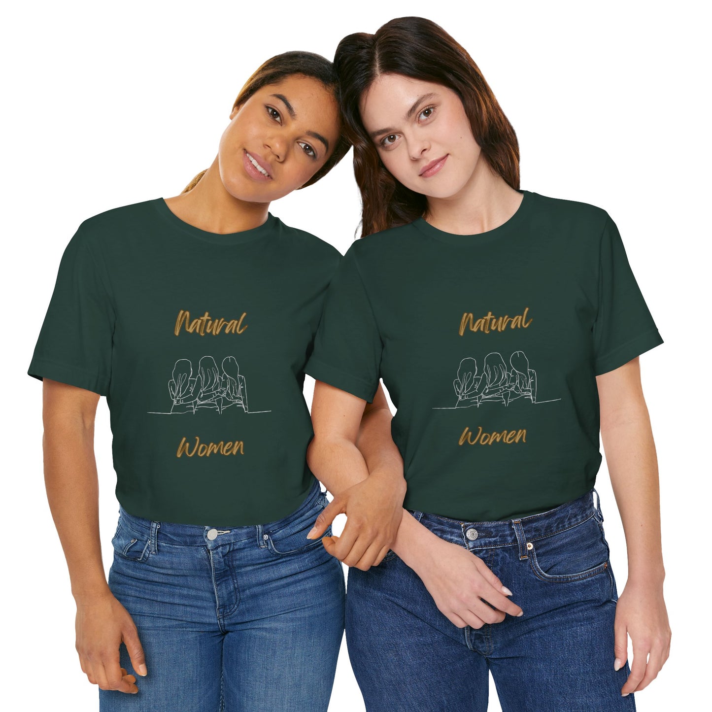 Natural Women Loving Friends (WL) Short Sleeve T-Shirt
