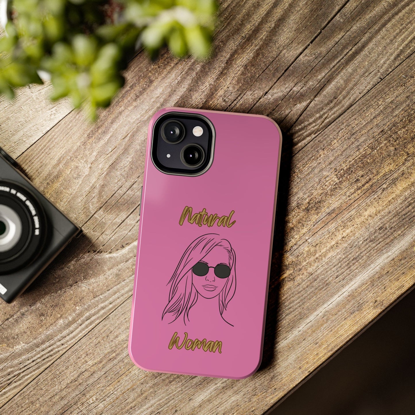 Natural Woman Shades (BL)Tough Phone Cases LIGHT PINK