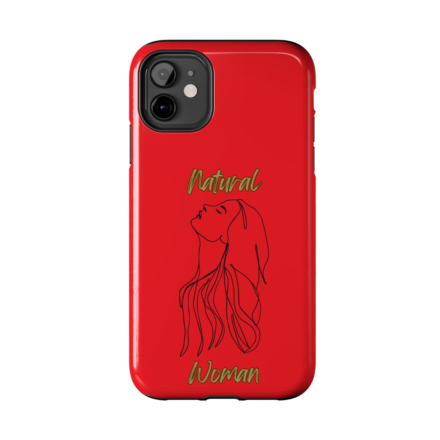 Natural Woman Appreciation (BL) Tough Phone Cases RED