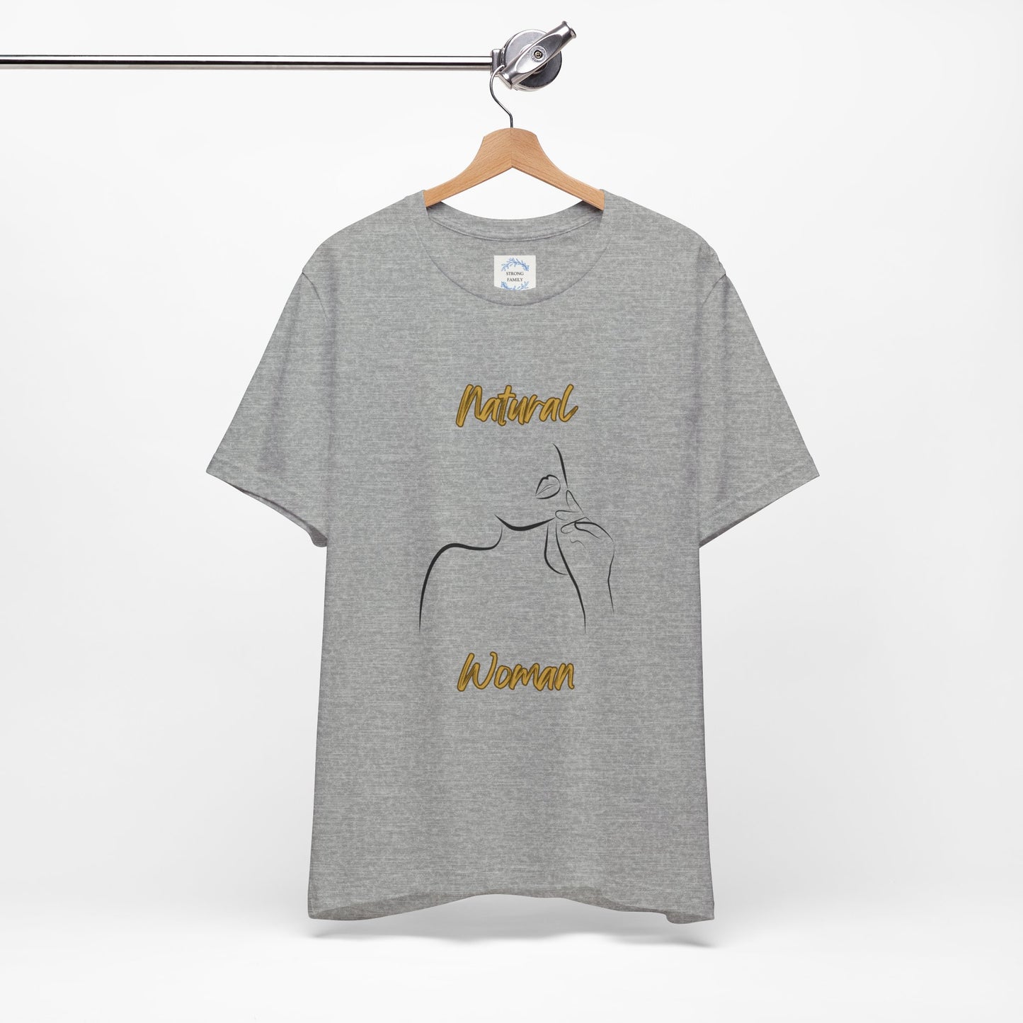 Natural Woman Chin Up (BL) Short Sleeve T-Shirt