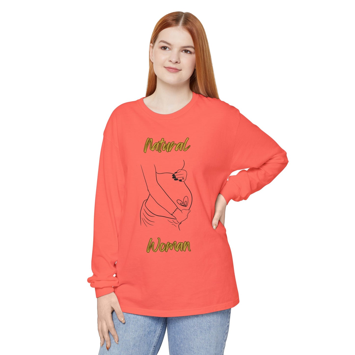 Natural Woman Loved In and Out (BL) Long Sleeve T-Shirt