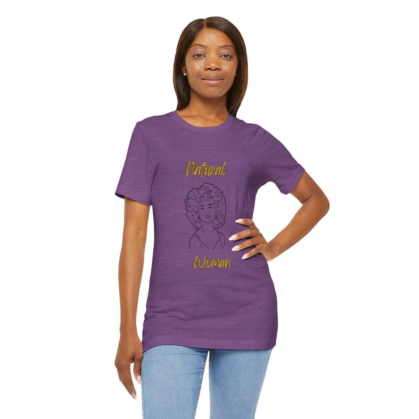 Natural Woman All About Me (BL) Short Sleeve T-Shirt