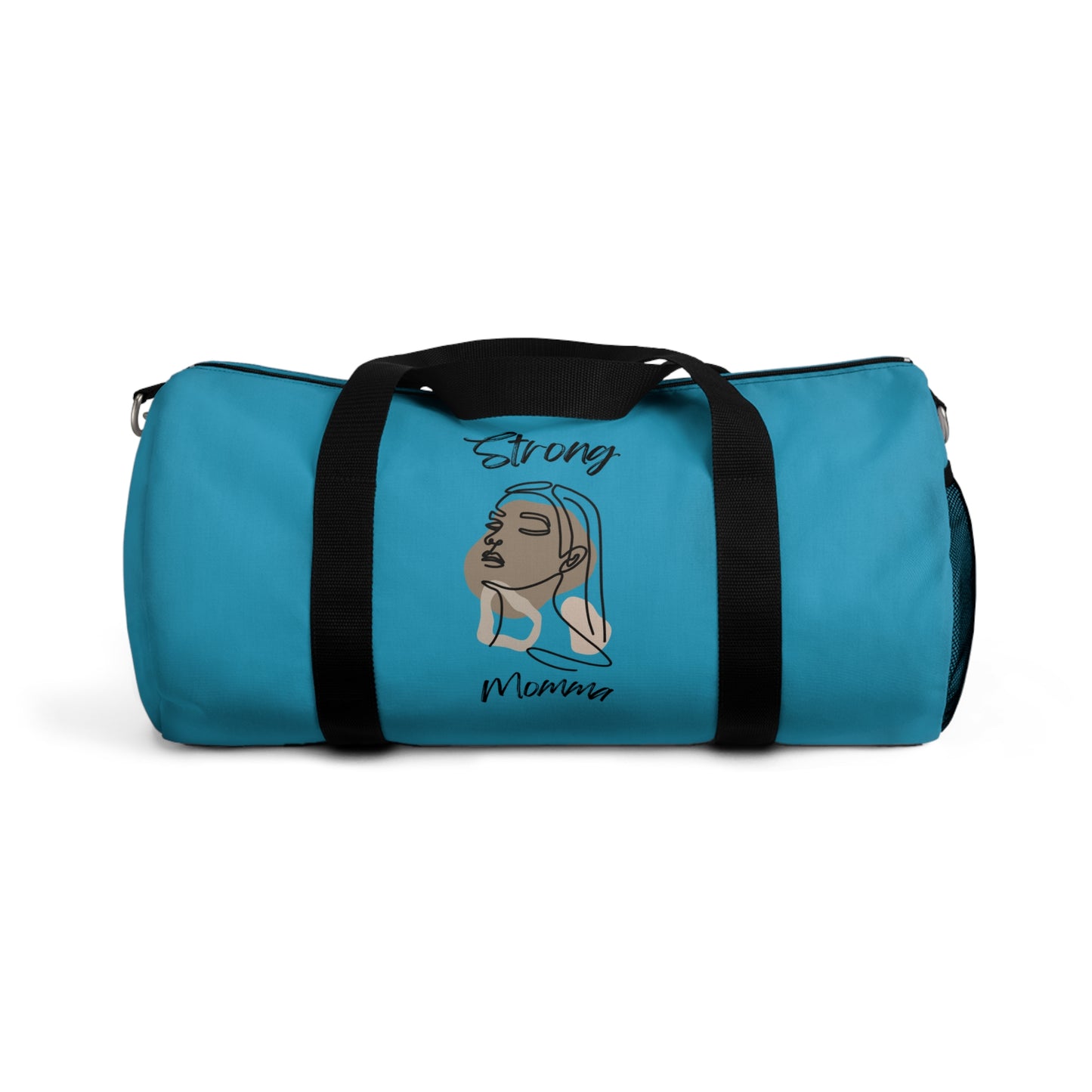 Strong Momma (BL) Duffel Bag TURQUOISE