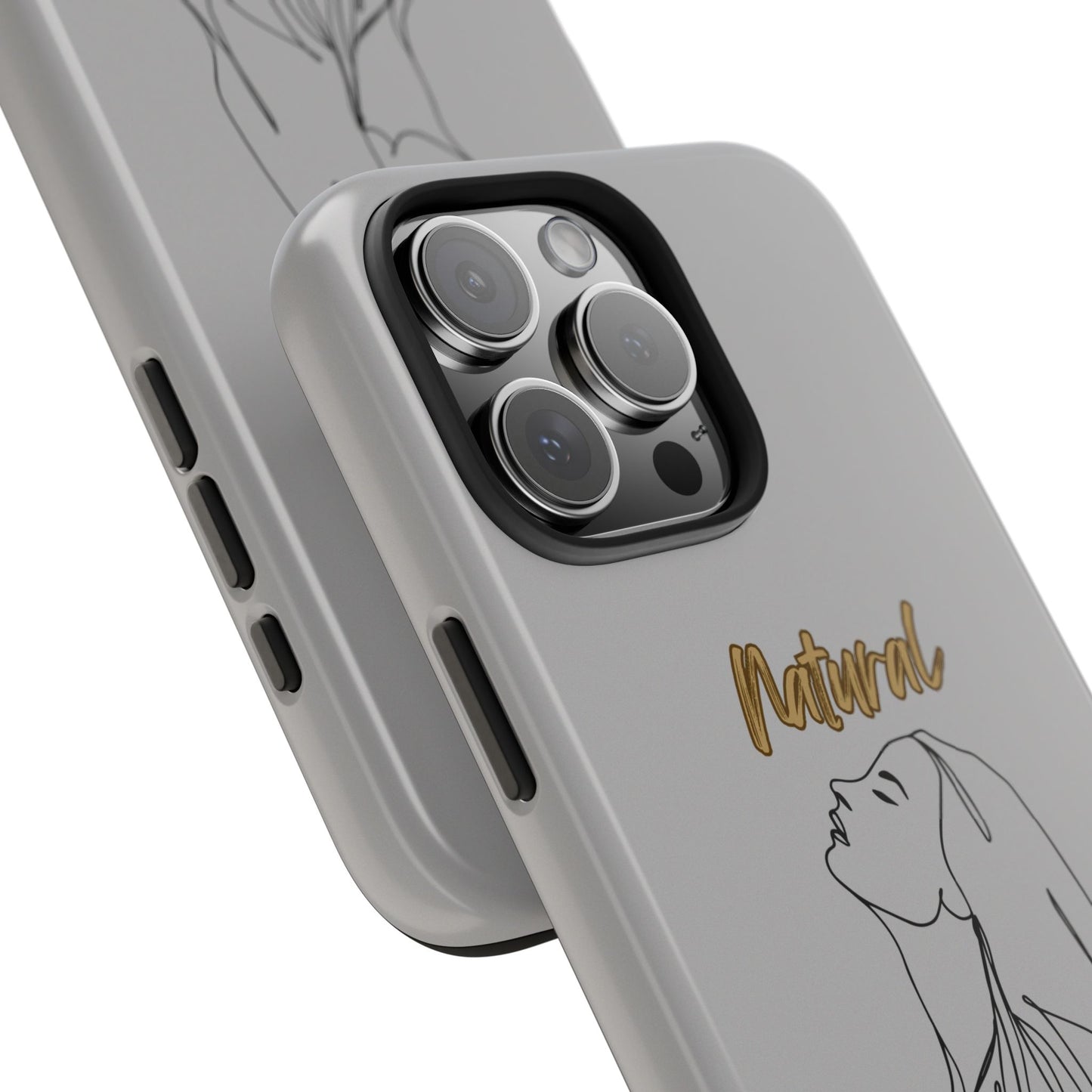 Natural Woman Appreciation (BL) Tough Phone Cases LIGHT GREY