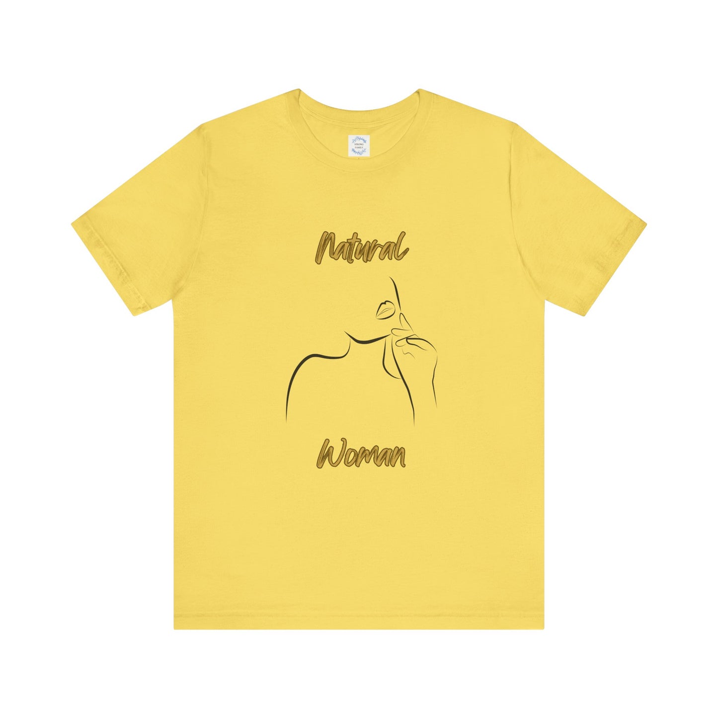 Natural Woman Chin Up (BL) Short Sleeve T-Shirt