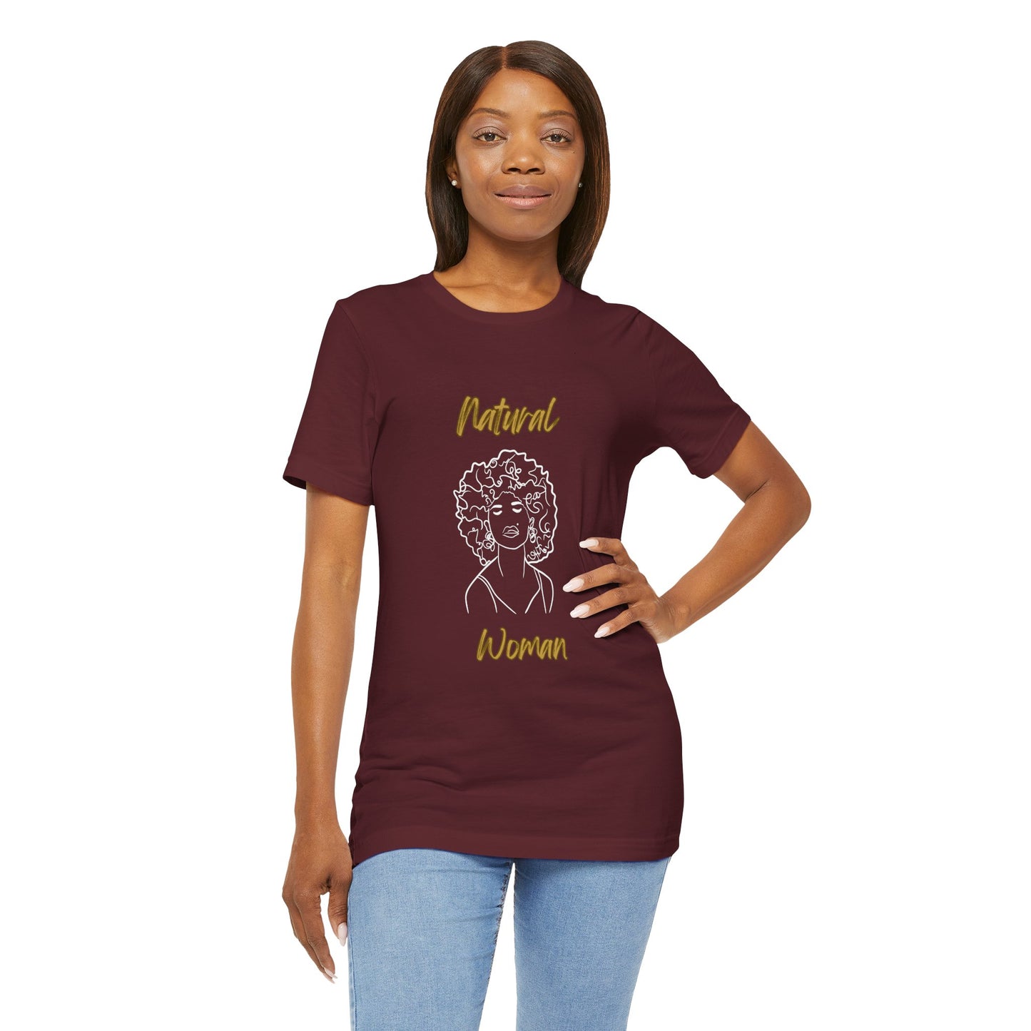 Natural Woman All About Me (WL) Short Sleeve T-Shirt