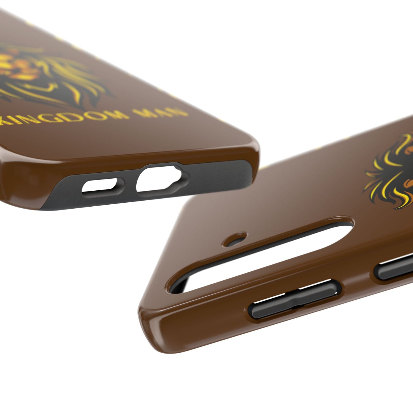 KIngdom Man (Gold Label) Tough Phone Cases BROWN