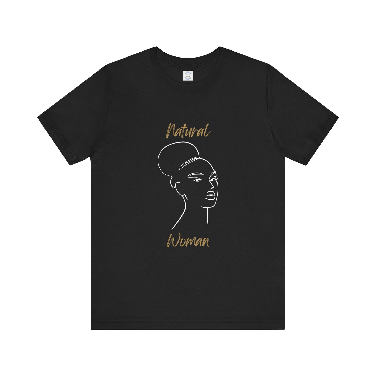 Natural Woman Hair Up (WL) Short Sleeve T-Shirt