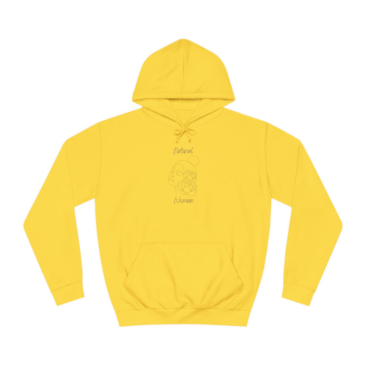 Natural Woman Bun (BL) Hoodie