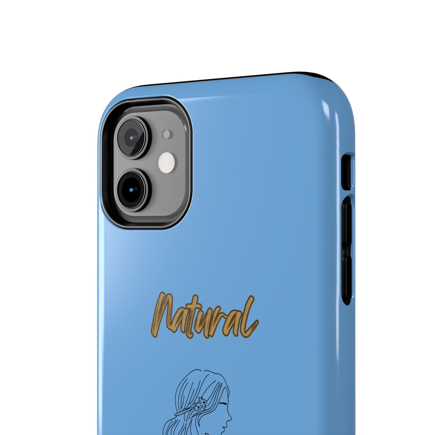 Natural Woman Young Woman (BL)Tough Phone Cases LIGHT BLUE