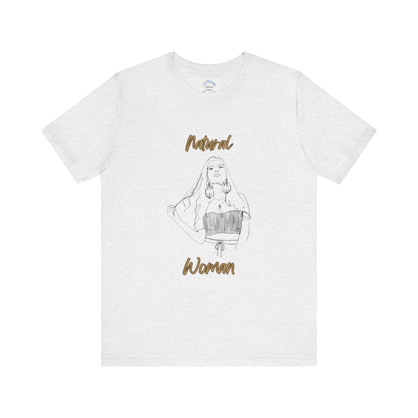 Natural Woman Thinking (BL) Short Sleeve T-Shirt
