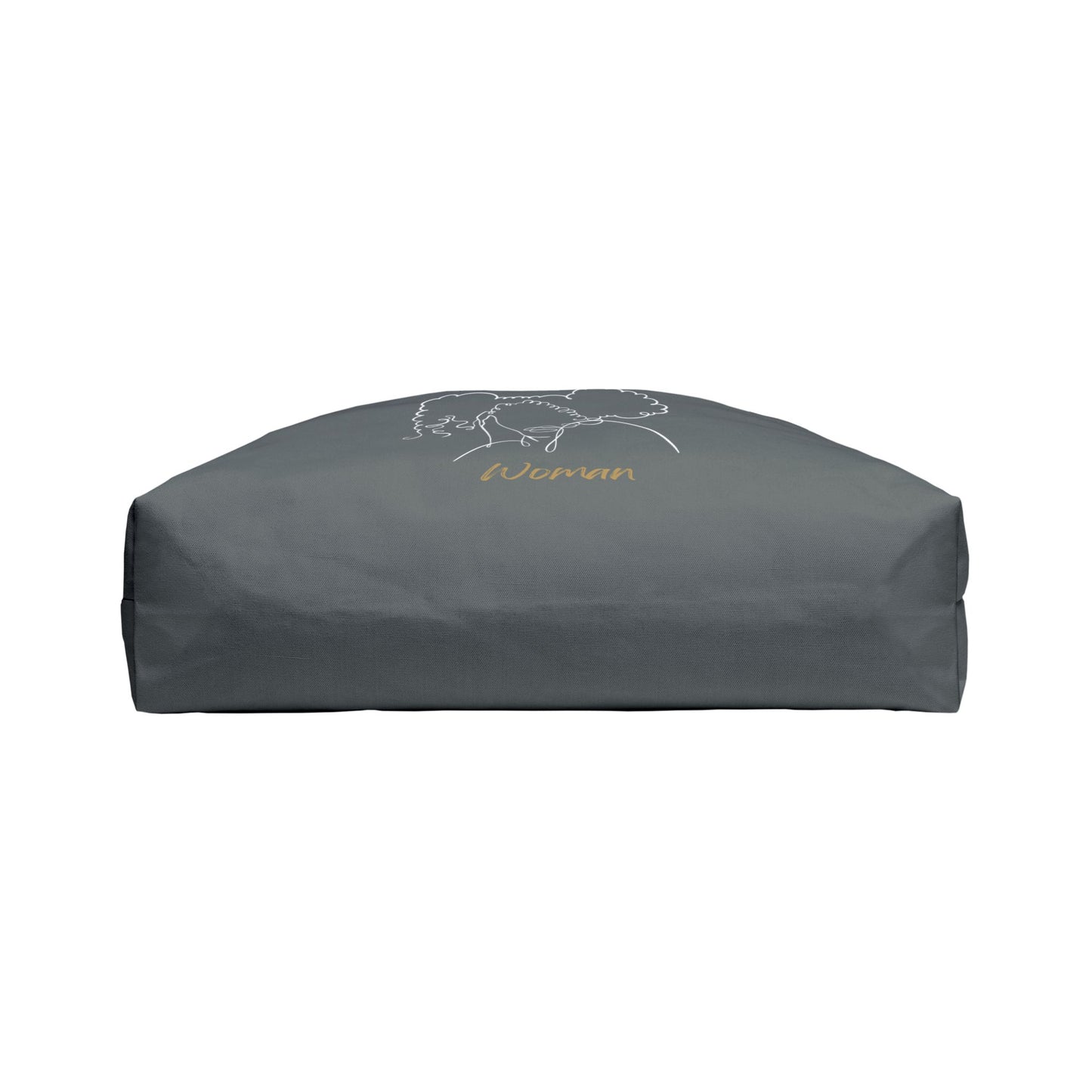 Natural Woman Twin Puffs (WL) Weekender Tote Bag DARK GREY