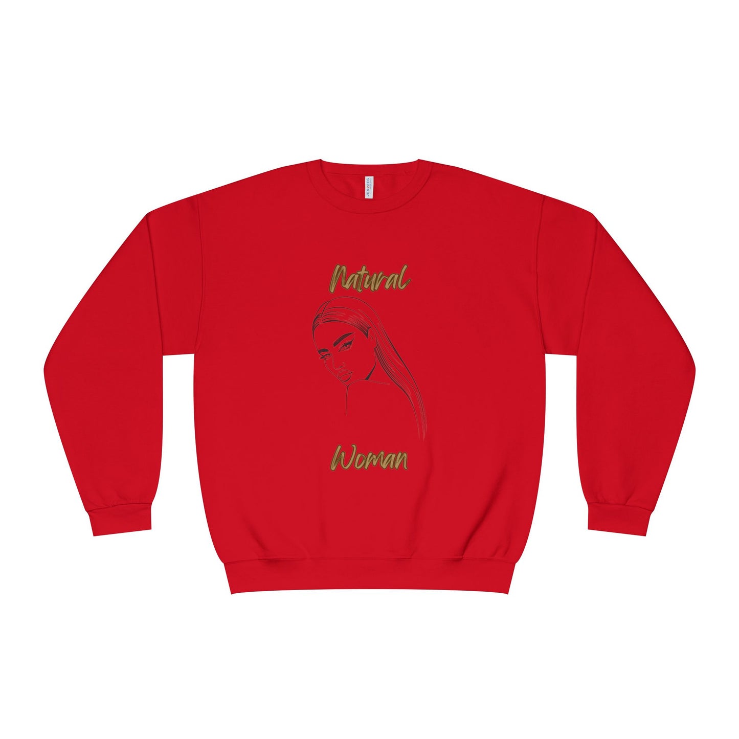 Natural Woman The Stare (BL) Crewneck Sweatshirt