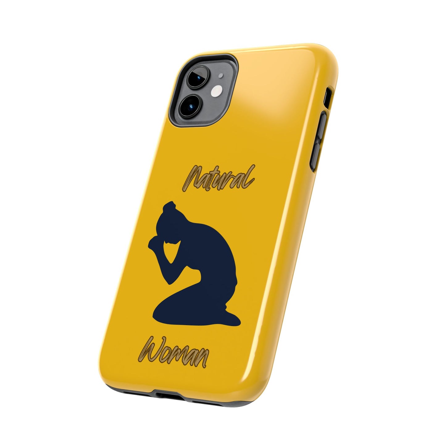 Natural Woman Pray (BL) Tough Phone Cases YELLOW