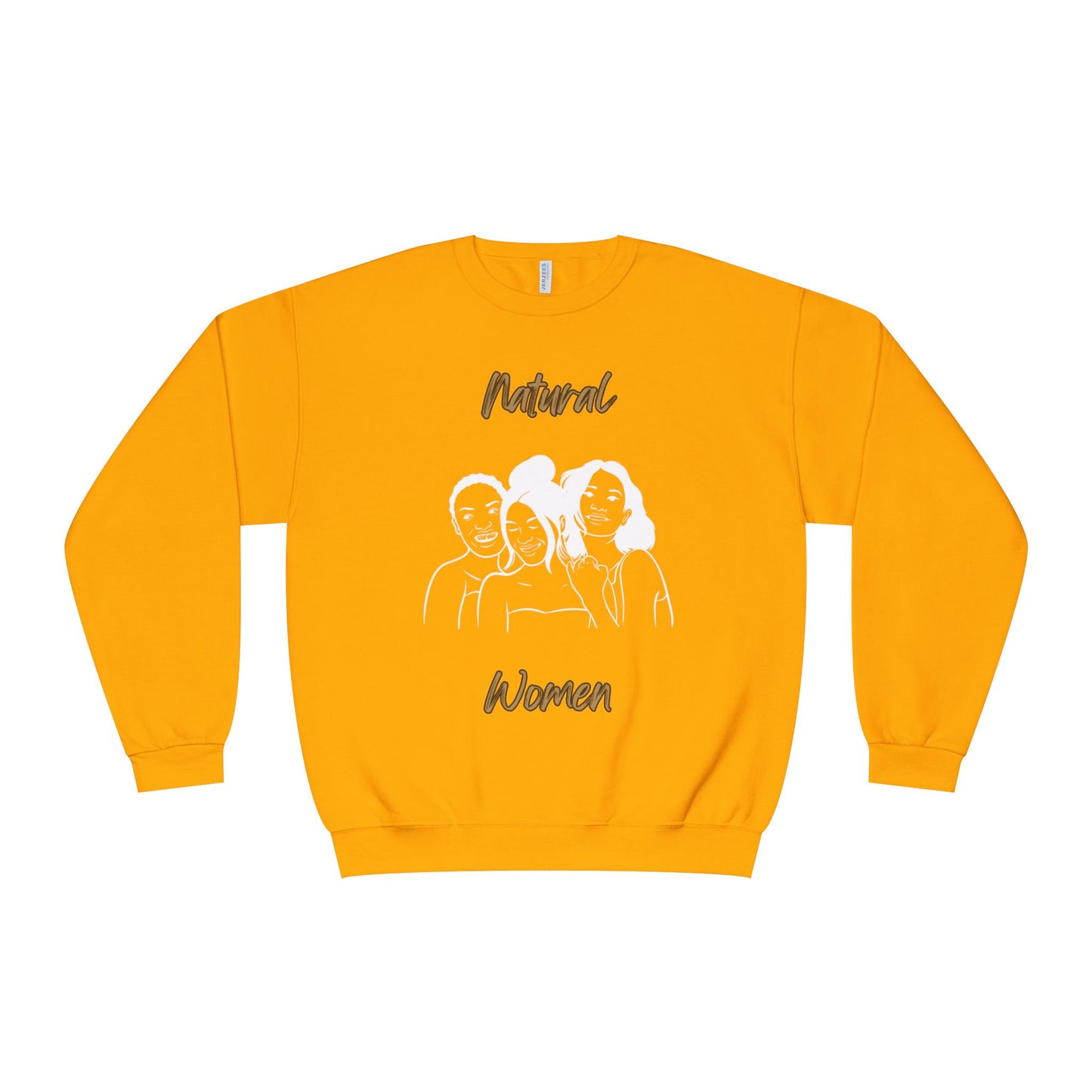 Natural Woman Laughing Friends (WL) Crewneck Sweatshirt