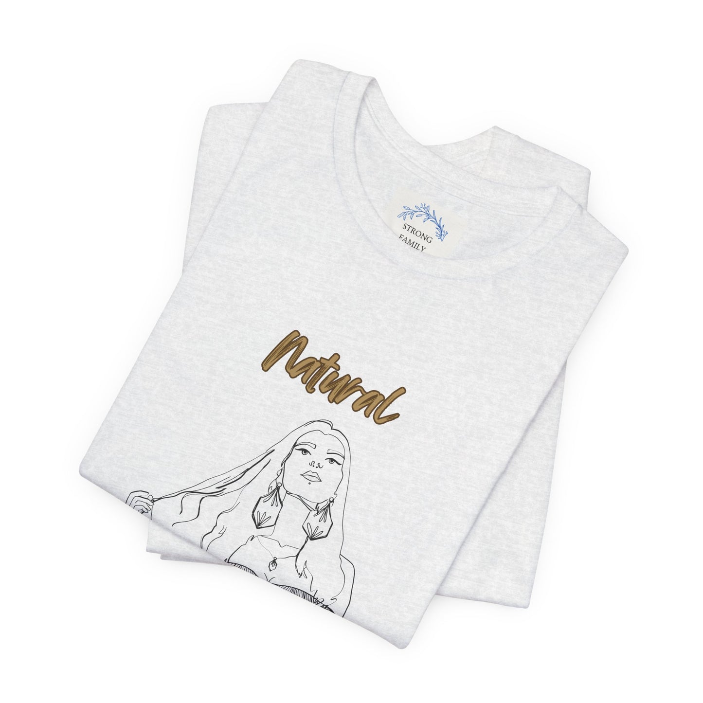 Natural Woman Thinking (BL) Short Sleeve T-Shirt