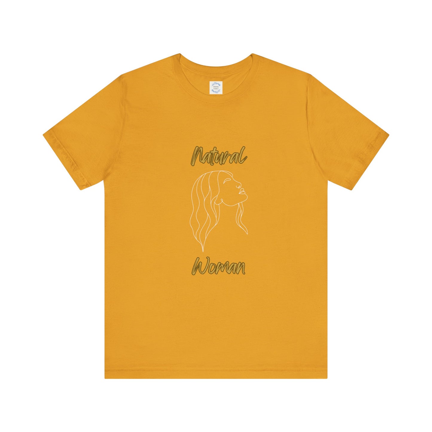 Natural Woman Breeze on Face (WL) Short Sleeve T-Shirt