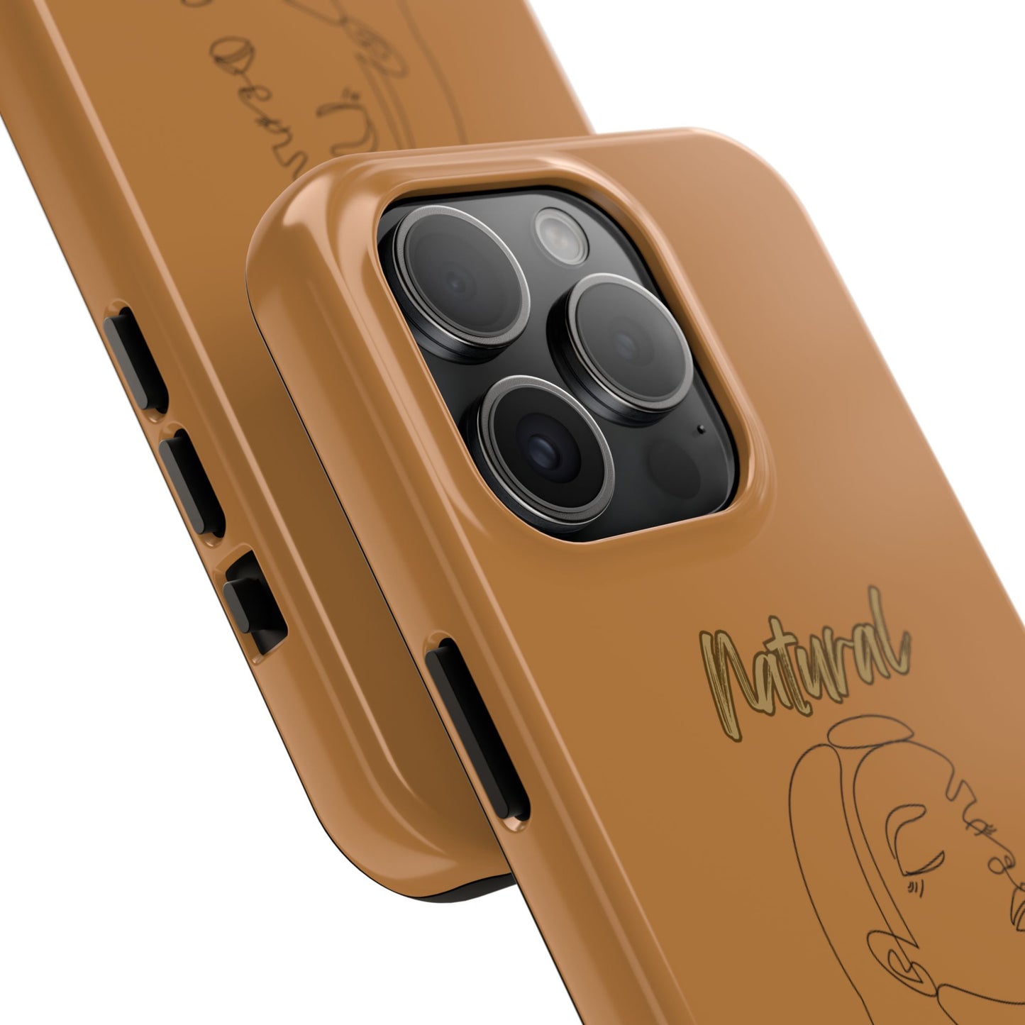 Natural Woman Calm (BL) Tough Phone Cases LIGHT BROWN