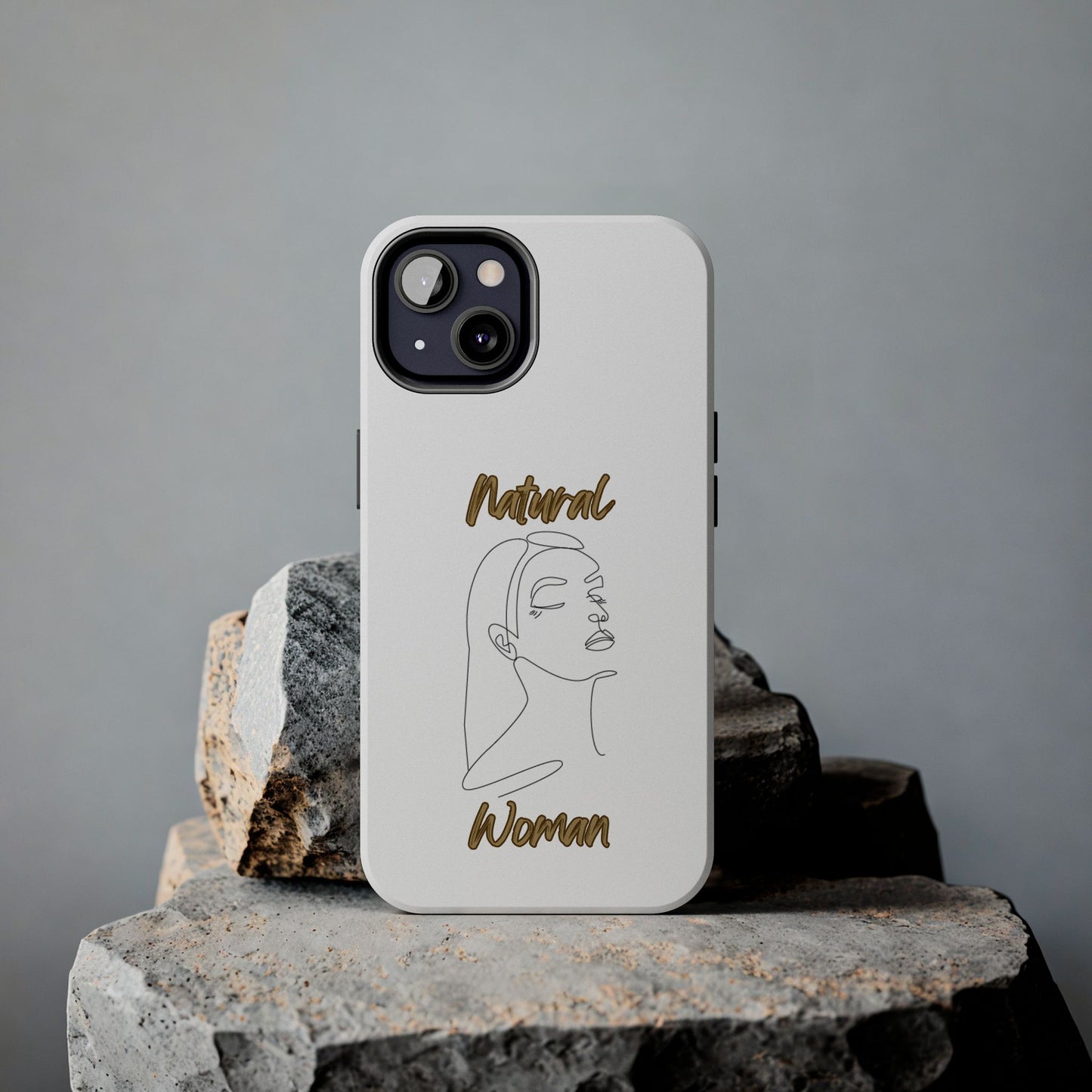 Natural Woman Calm (BL) Tough Phone Cases WHITE