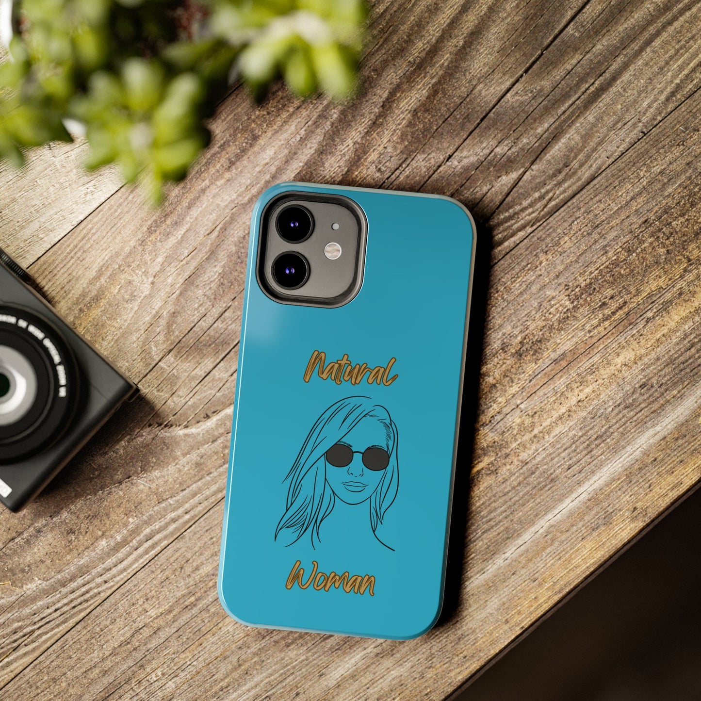 Natural Woman Shades (BL)Tough Phone Cases TURQUOISE