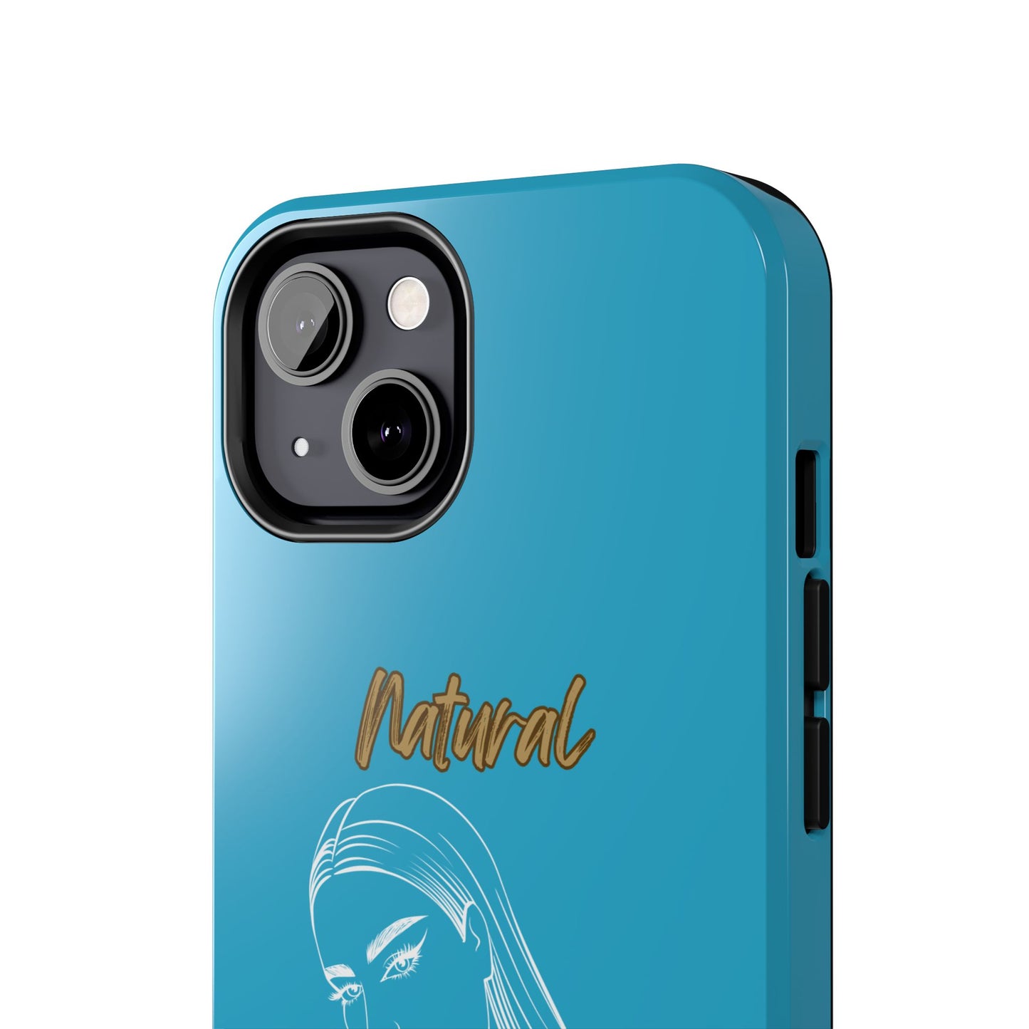 Natural Woman The Stare (WL)Tough Phone Cases TURQUOISE