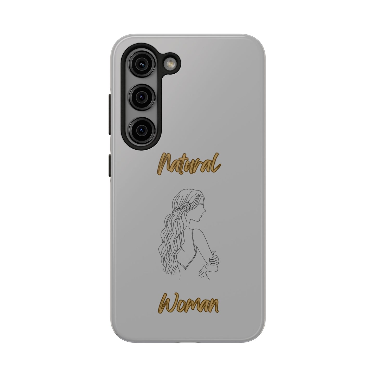 Natural Woman Young Woman (BL)Tough Phone Cases LIGHT GREY