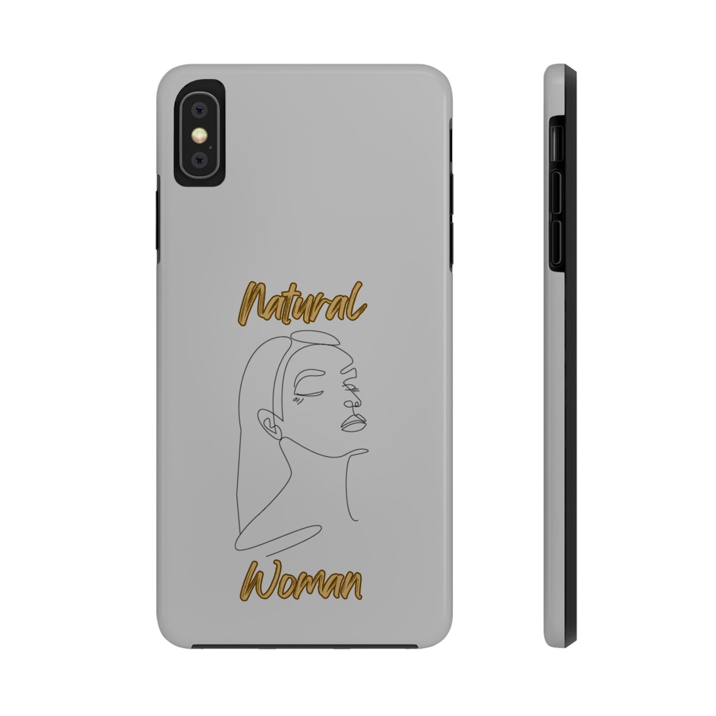 Natural Woman Calm (BL) Tough Phone Cases LIGHT GREY