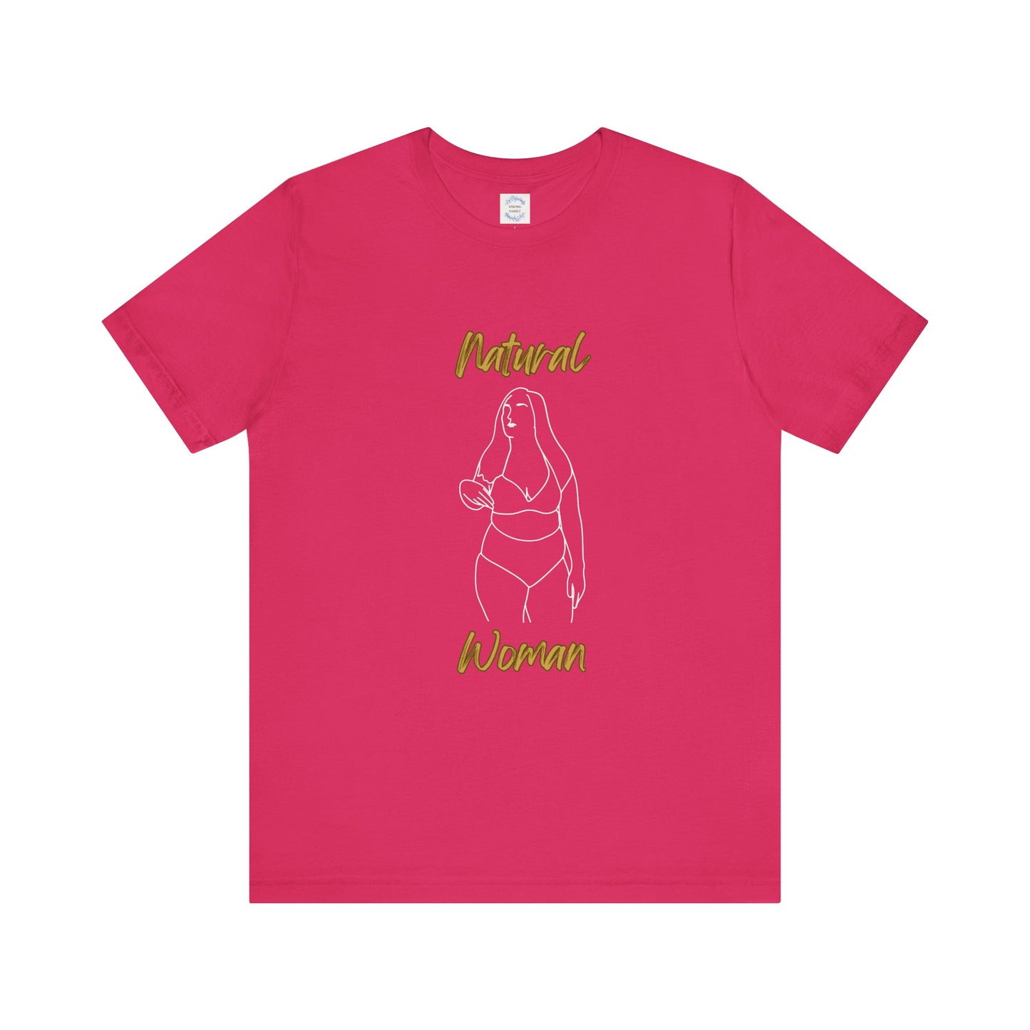 Natural Woman Full Beauty (WL) Short Sleeve T-Shirt
