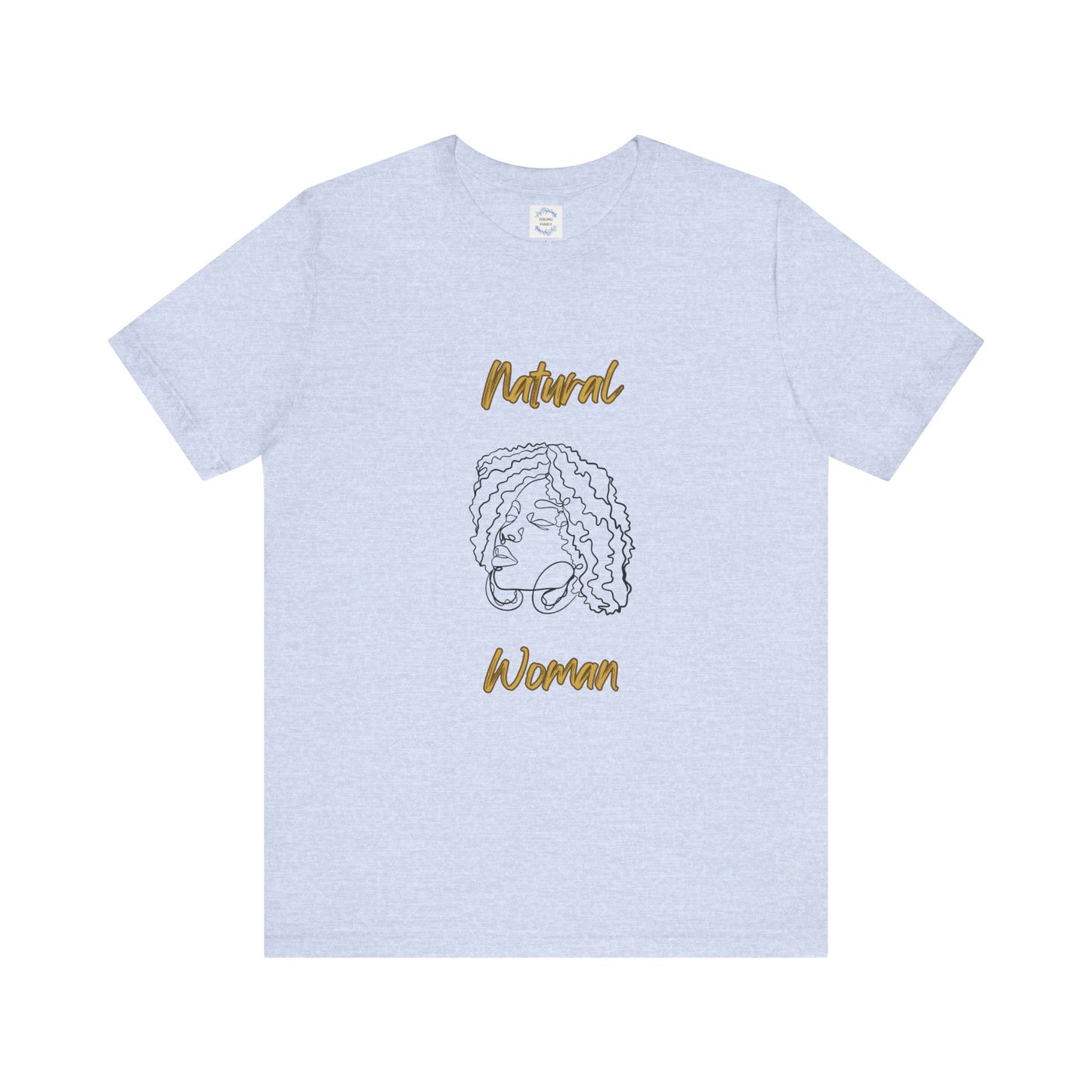 Natural Woman Naturally Me (BL) Short Sleeve T-Shirt