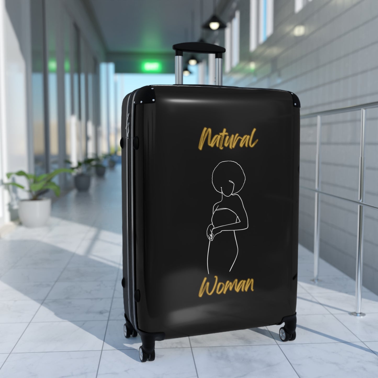 Natural Woman Sho Nuff (WL) Suitcase BLACK