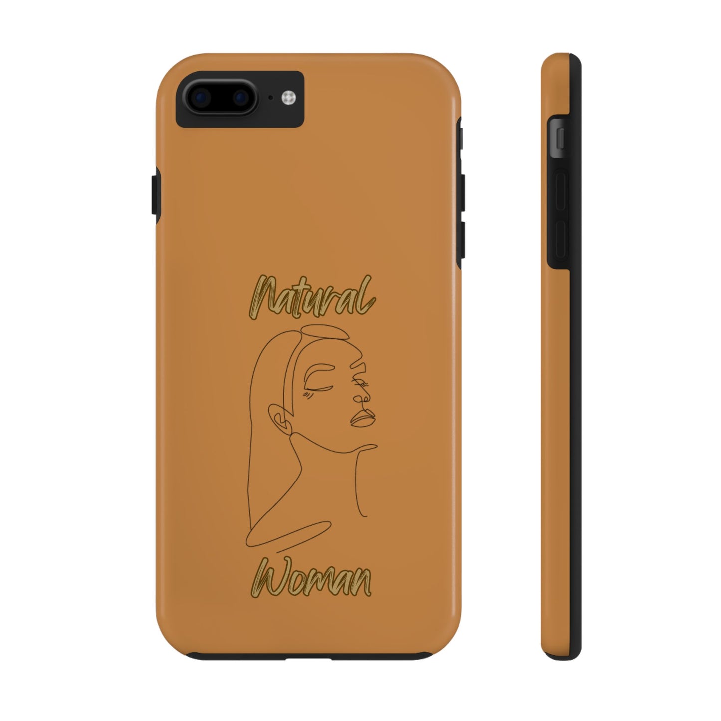 Natural Woman Calm (BL) Tough Phone Cases LIGHT BROWN