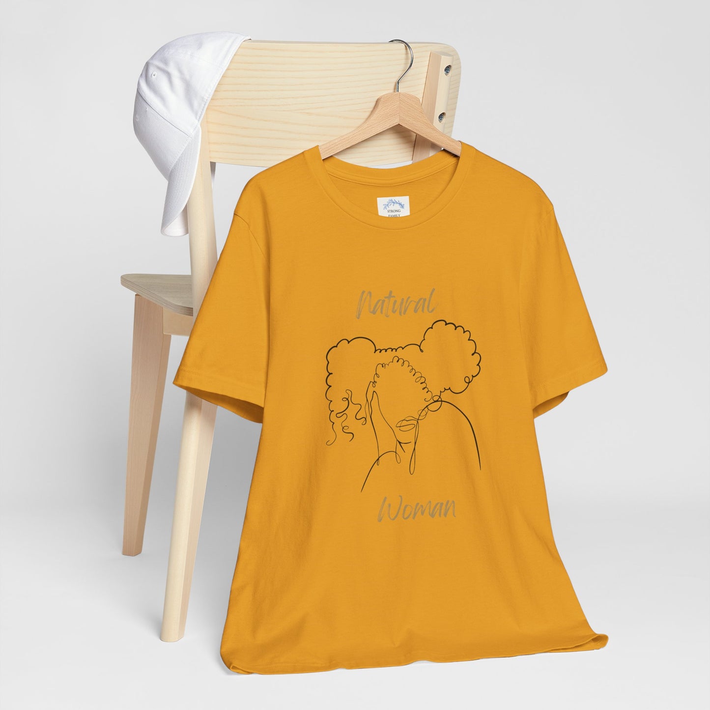 Natural Woman Twin Puffs (BL) Short Sleeve T-Shirt