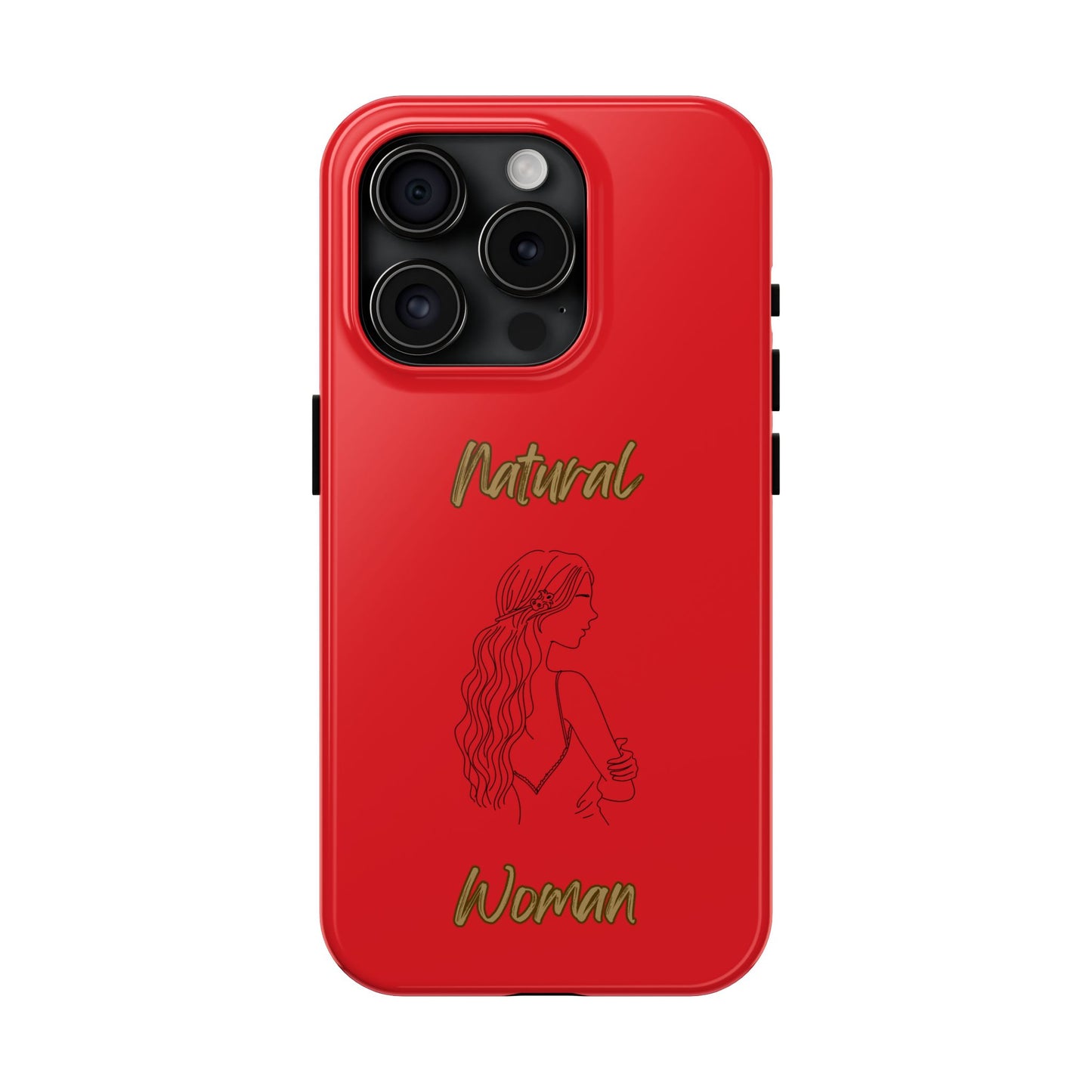 Natural Woman Young Woman (BL)Tough Phone Cases RED