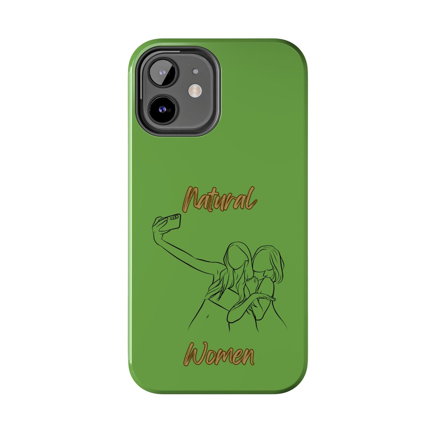 Natural Woman Friends Selfie (BL)Tough Phone Cases GREEN