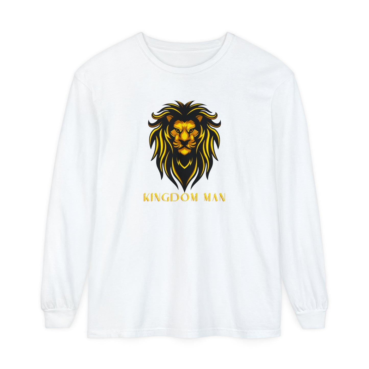 Kingdom Man (Gold) Long Sleeve T-Shirt