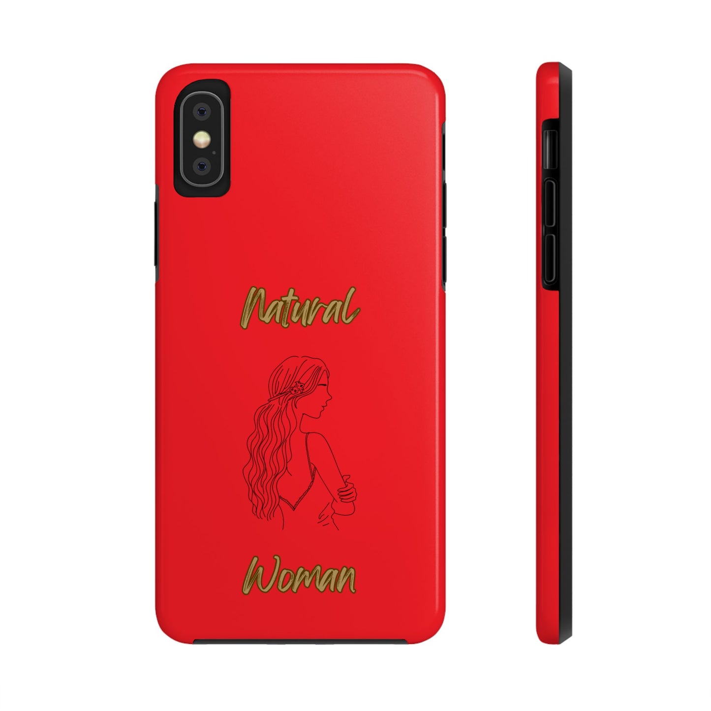 Natural Woman Young Woman (BL)Tough Phone Cases RED