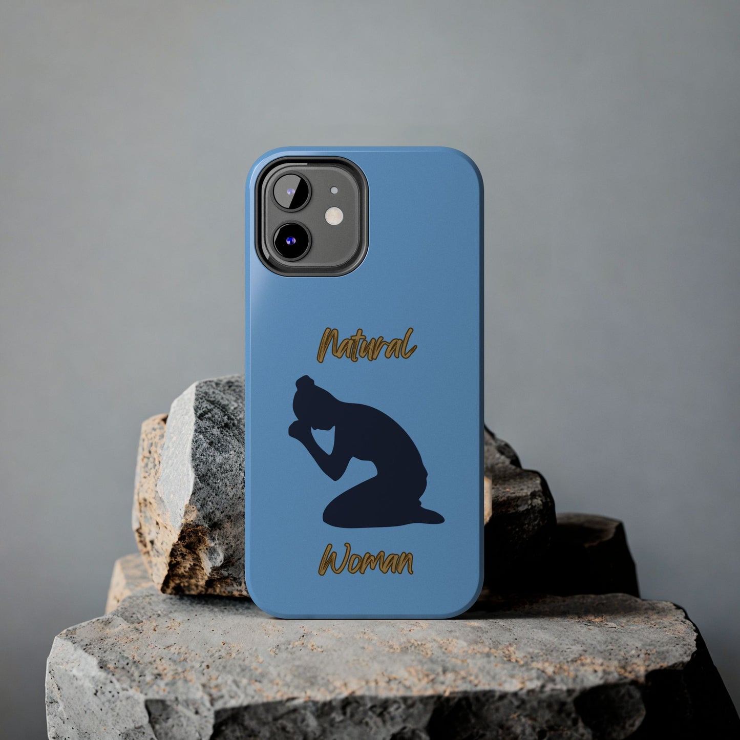Natural Woman Pray (BL)Tough Phone Cases LIGHT BLUE